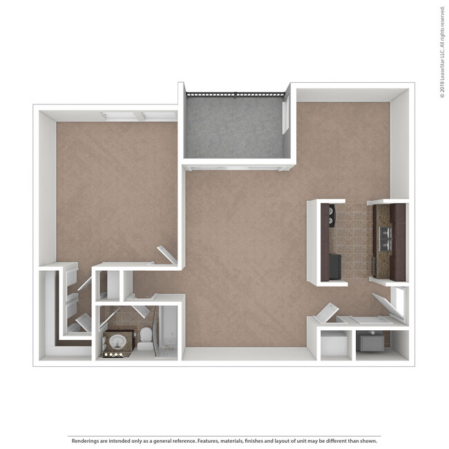 Floorplan - The Habitat Apartments