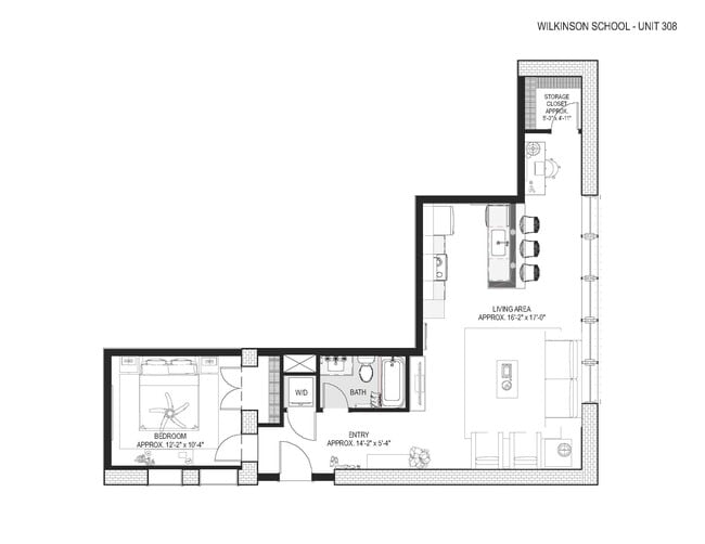 Floorplan - Wilkinson Lofts