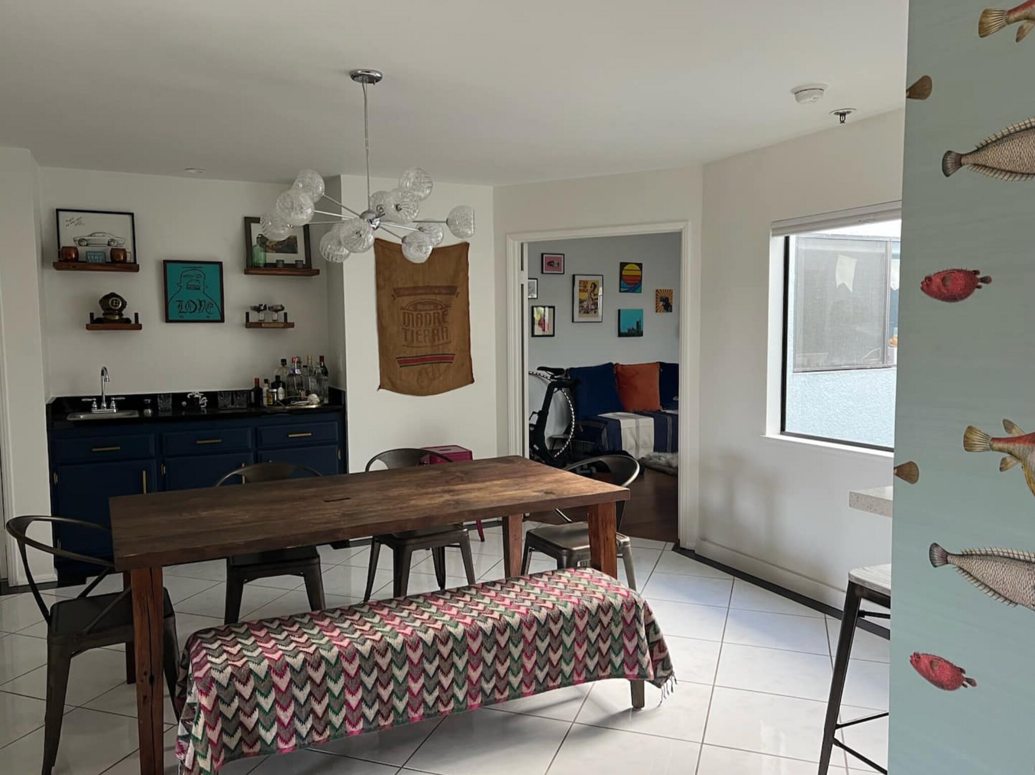 The dining area also has a atrium view - 311 Bora Bora Way