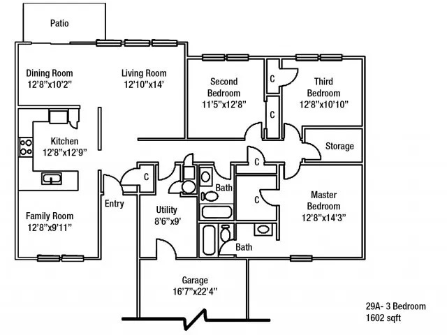 Floorplan - 9035 South Riva Ridge Loop