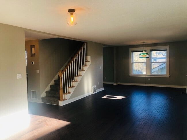 Living room and stairs - 6219 SW 21st Ave