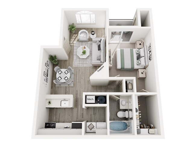 Floorplan - Alvista Trailside Apartments