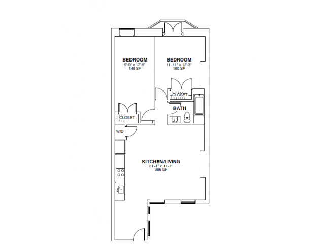 Floorplan - 1828 Spruce St