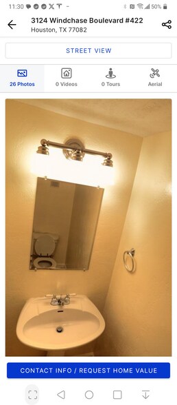Clean newly renovated bathrooms. - 3124 Windchase Blvd