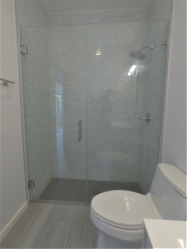 Glass shower - 1145 Yellowheart Way