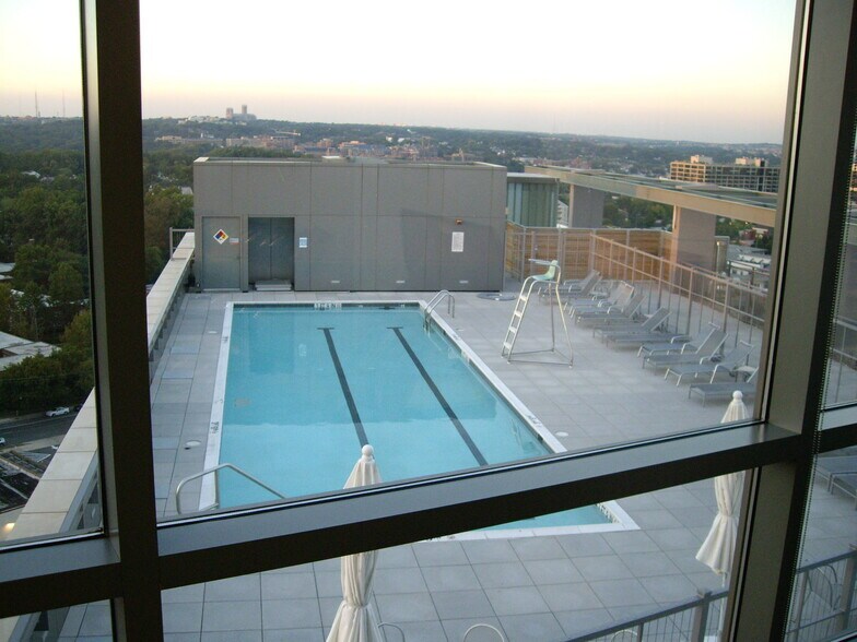 Rooftop Pool - View from Fitness Center - 2001 15th St North