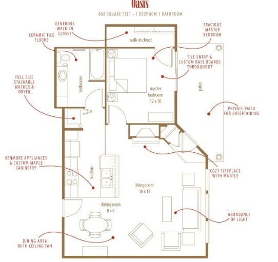 Oasis - The Villas at Kennedy Creek Apartments