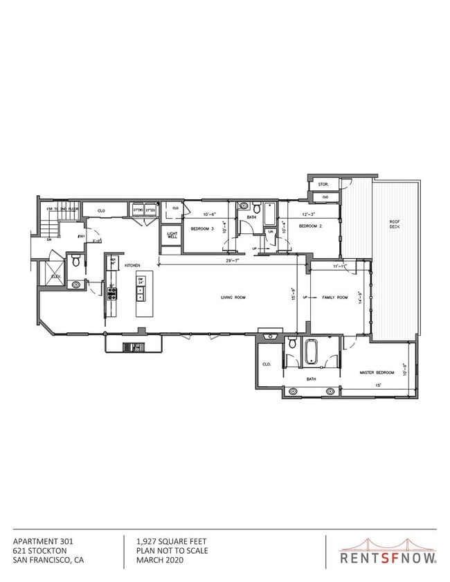 Floorplan - 621 Stockton
