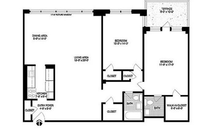 2BR/1.5BA - Briar Oaks
