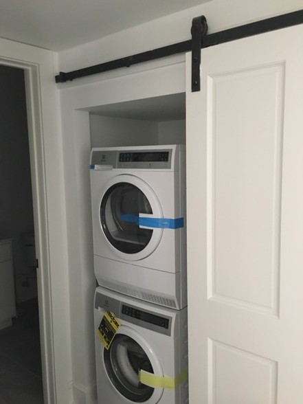 laundry area inside of closet - 511 Toulouse St