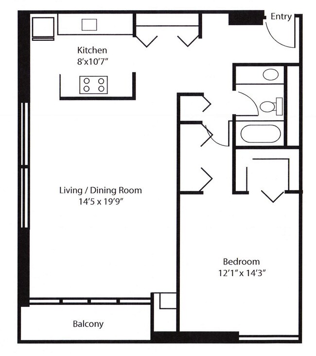 Floorplan - 200 N. Dearborn St.