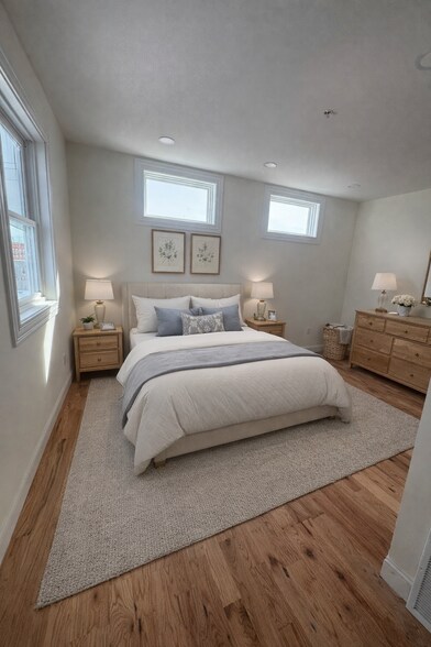 Bedroom Virtually Staged - 157 Green St