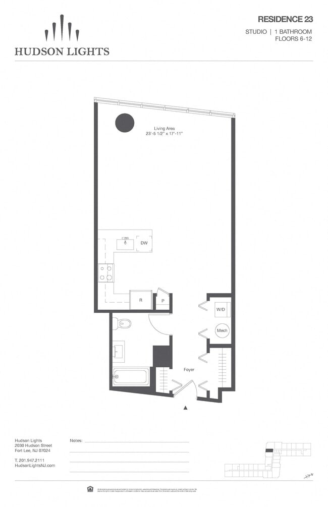Floorplan - Hudson Lights
