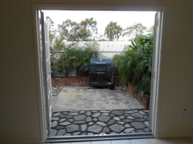 Patio off living room and kitchen - 4225 Bannock Ave