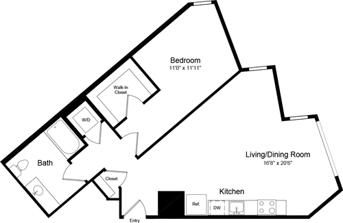 Floorplan - Potrero 1010