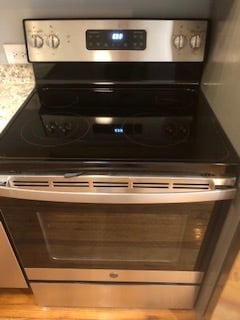 The smooth surface range. - 116 Bowmar St