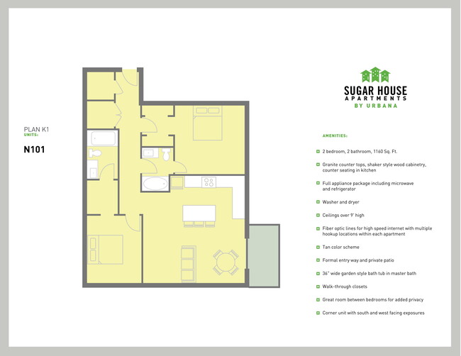 Floorplan - Sugar House Apartments By Urbana