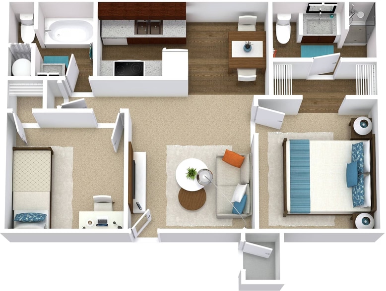 C2G Two Bedroom - Omnia Baseline