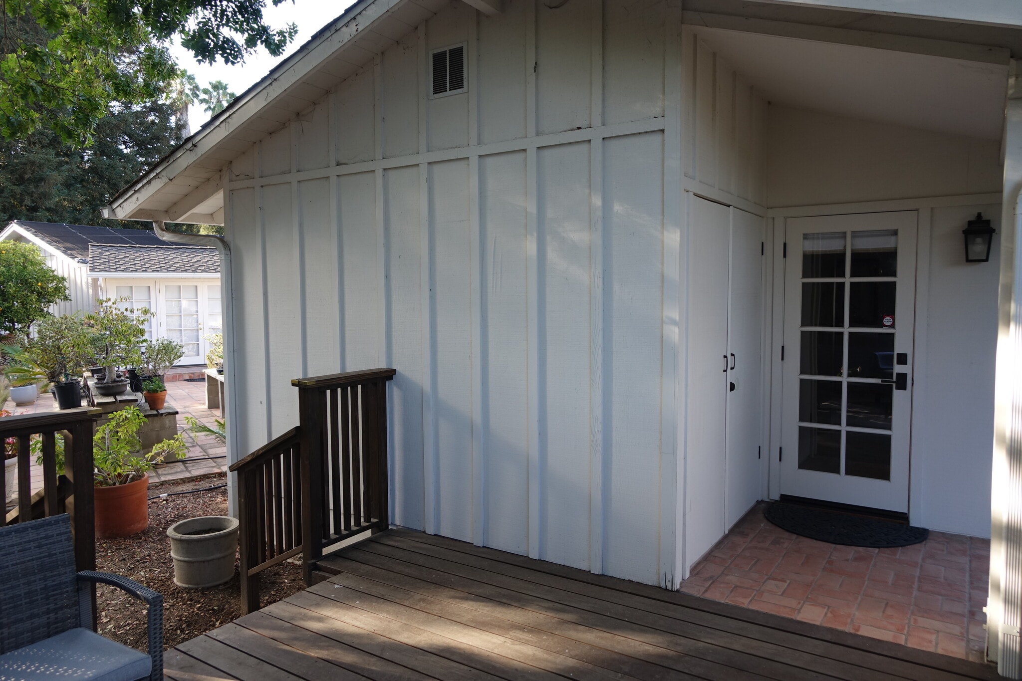 Private back entrance and locking storage closet - 2620 Tallant Rd