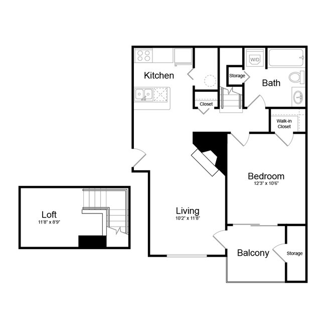 Floorplan - Alvista Trailside Apartments