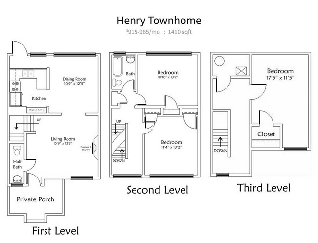 Henry Townhome - Historic Audubon Court