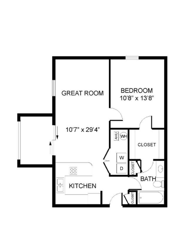 Floorplan - Arlington Apartments