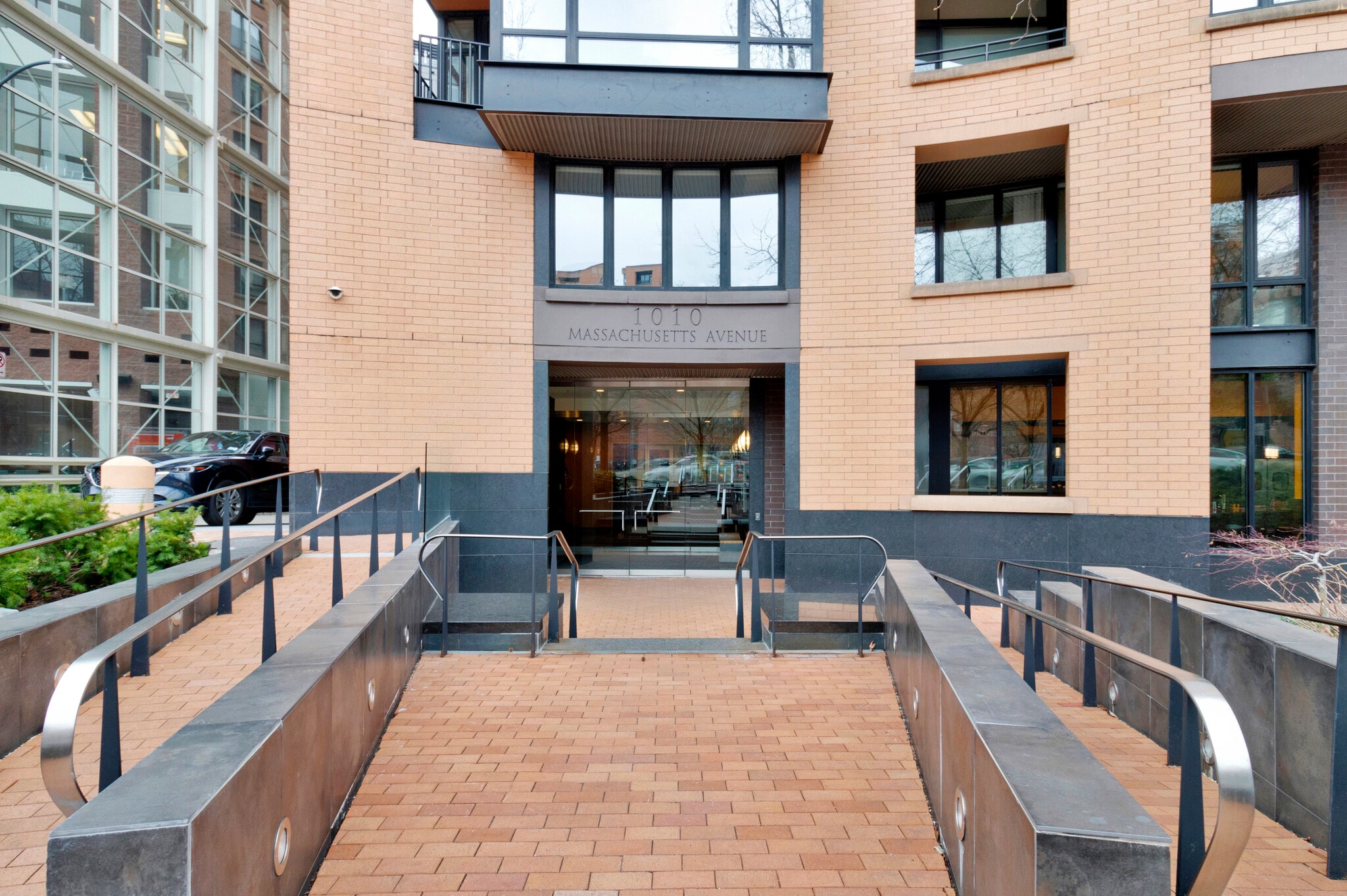Building Entrance Street Level - 1010 Massachusetts Ave NW