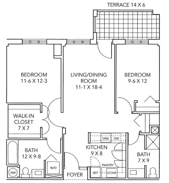 Floorplan - The Heights