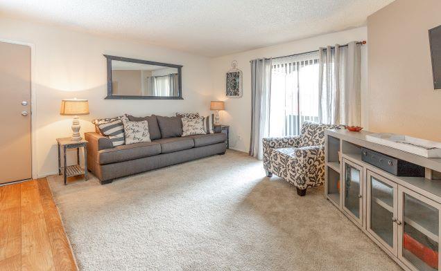 Modern Living Room - Ranchwood Apartments