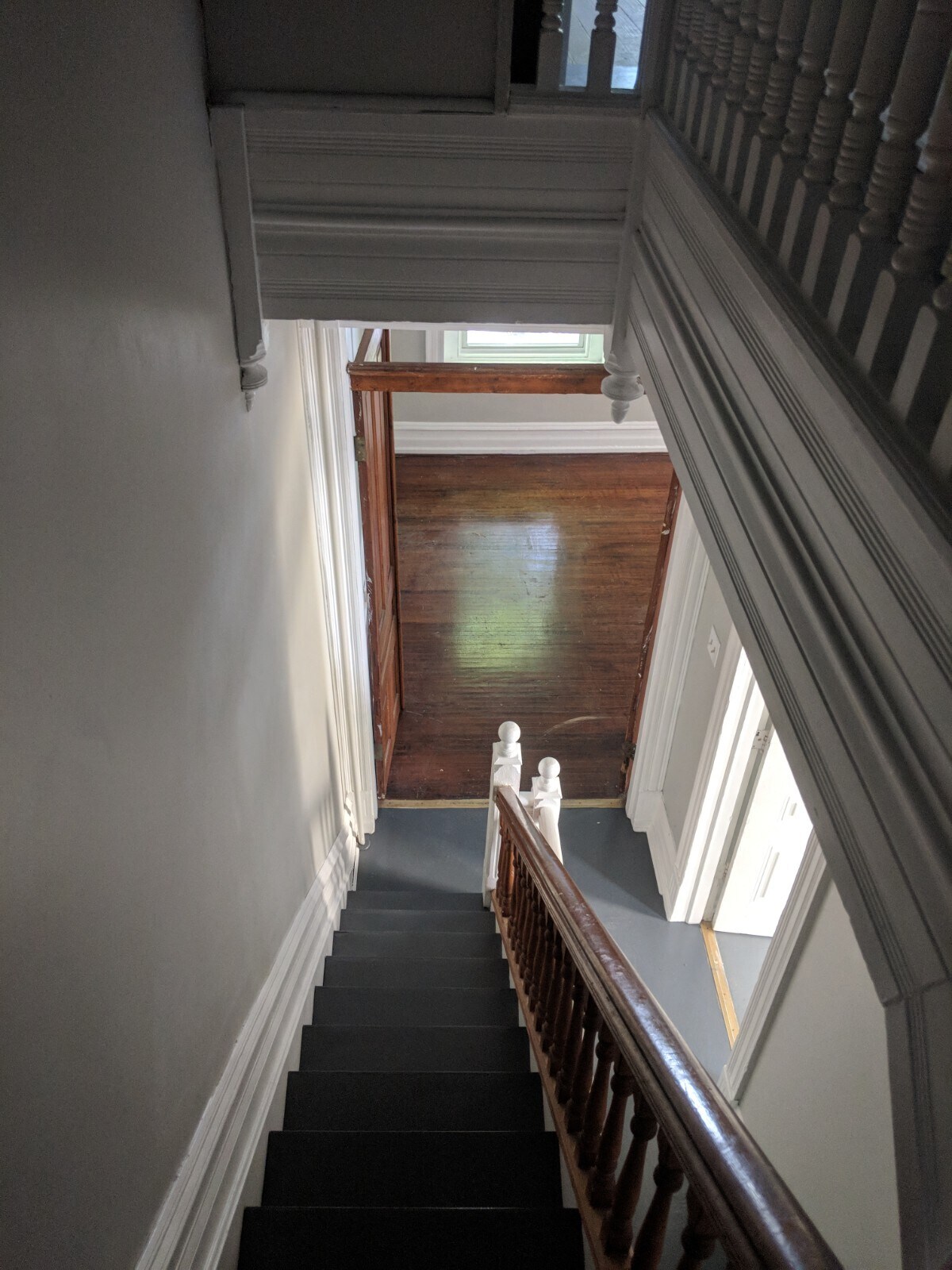 View from 3rd floor down into 2nd bedroom - 935 N 5th St