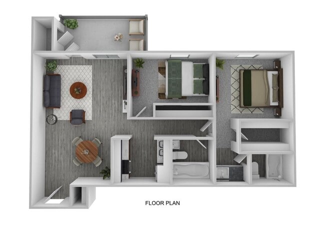 Floorplan - Peaks at Redington
