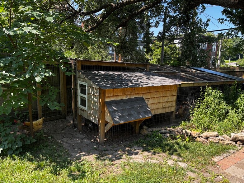 Custom chicken coop - 4244 Holmes St