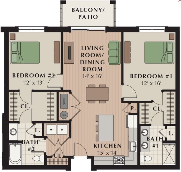 Floorplan - Meridian at Eagleview
