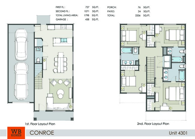 Floorplan - Lakeside Conroe