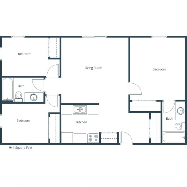 Floorplan - Park Place Apartment Community