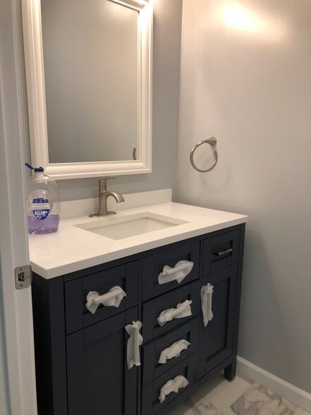 Downstairs 1/2 bathroom - 1350 W 162nd St