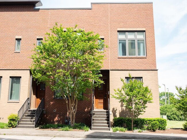 Front of your townhouse - end unit! - 300 Van Buren St