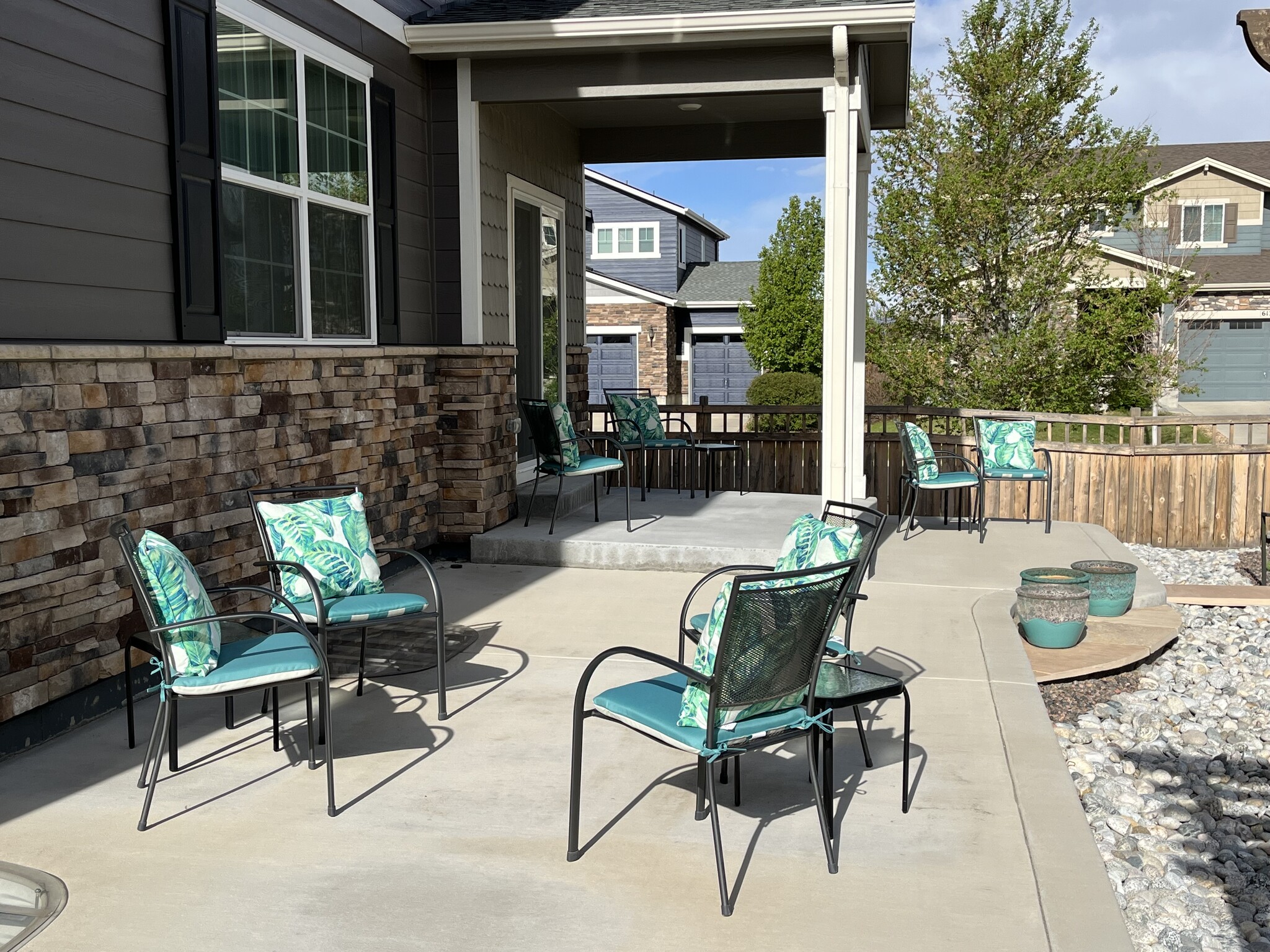 Back Yard Patio - 19909 E 61st Dr