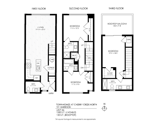 Floorplan - Townhomes at Cherry Creek North