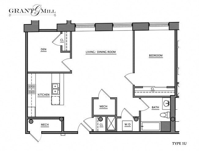 Floorplan - Grant Mill