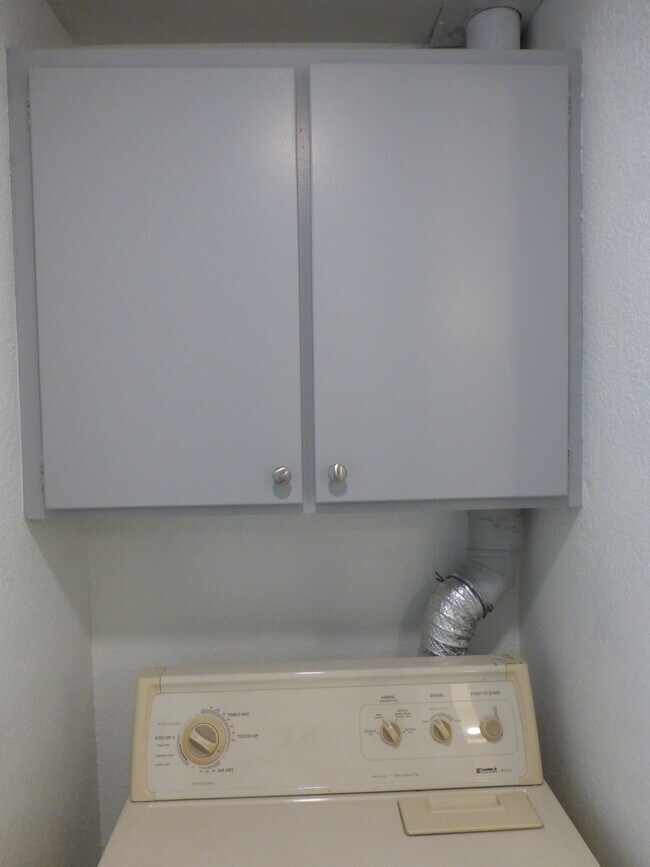 Cabinets above dryer - 215 8th St SE