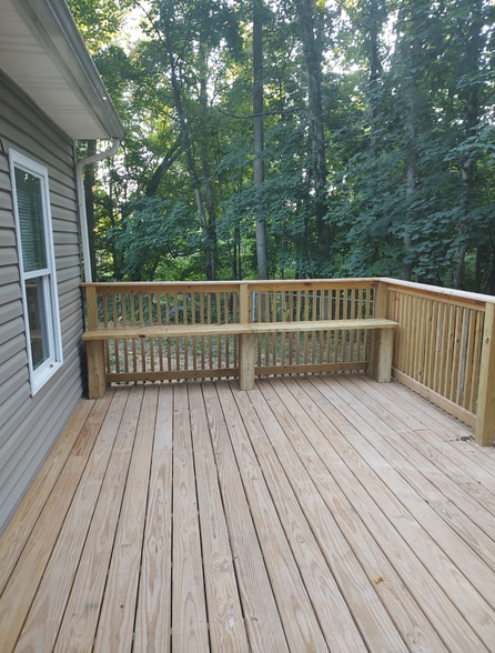Newly Built Bench - 5445 N George Street Ext