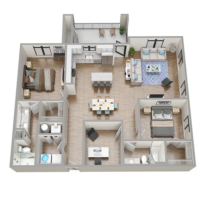 Floorplan - Uptown At Liberty Park