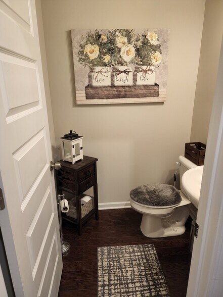 Main Floor Powder Room Across From Kitchen Pantry - 5176 Grace Ct