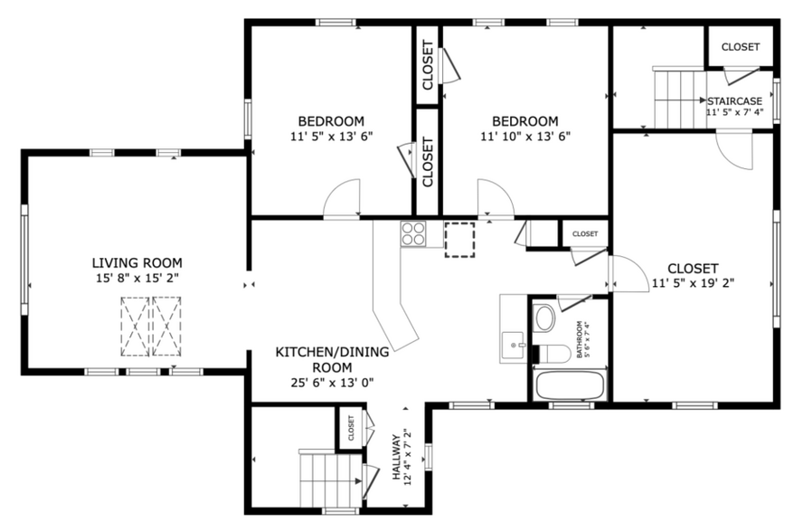 Floor Plan - 710 Coolidge Ave