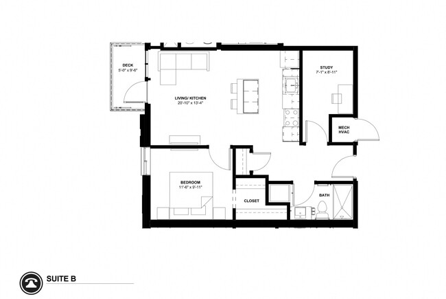 Floorplan - Telegraph Flats