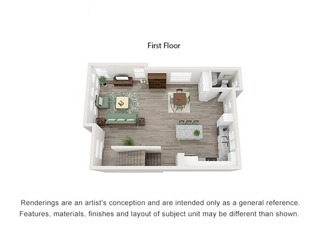 Floorplan - Parc at Day Dairy Apartments and Townhomes