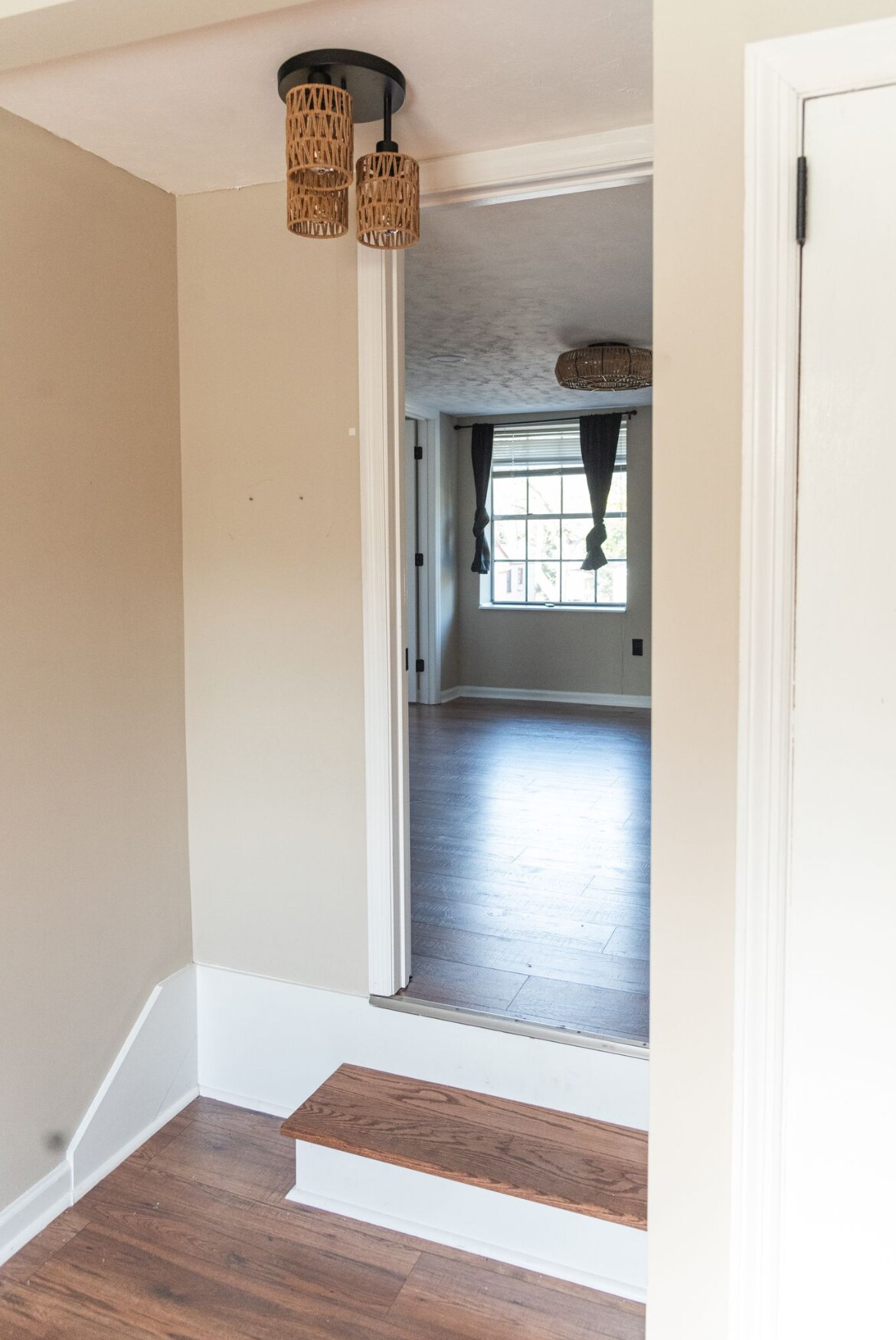 Bedroom 1/entrance from kitchen - 2513 New York Ave