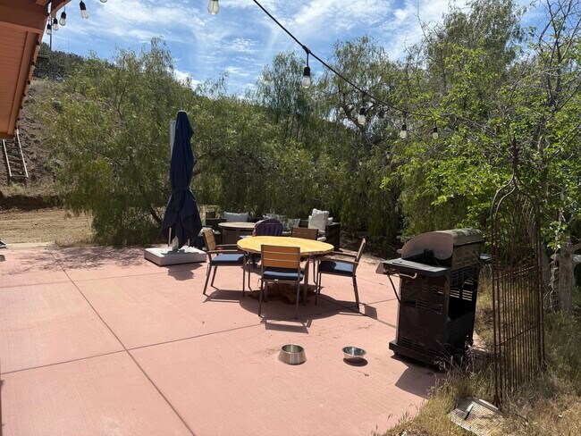 Patio. Patio furniture not included - 10160 Escondido Canyon Rd