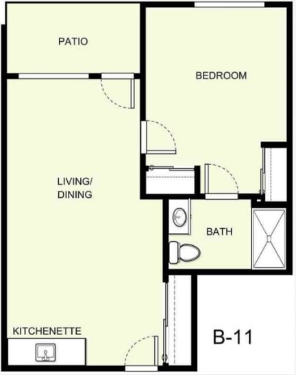 Floor Plan B-11 - Holiday Golden Oaks